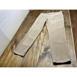 Norse Projects Aros Corduroy Pants Tan Men Size 31 Reg Utility Khaki N25-0253